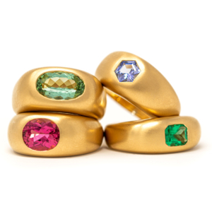 Kimberly Collins gemstone rings